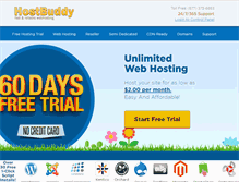 Tablet Screenshot of hostbuddy.com